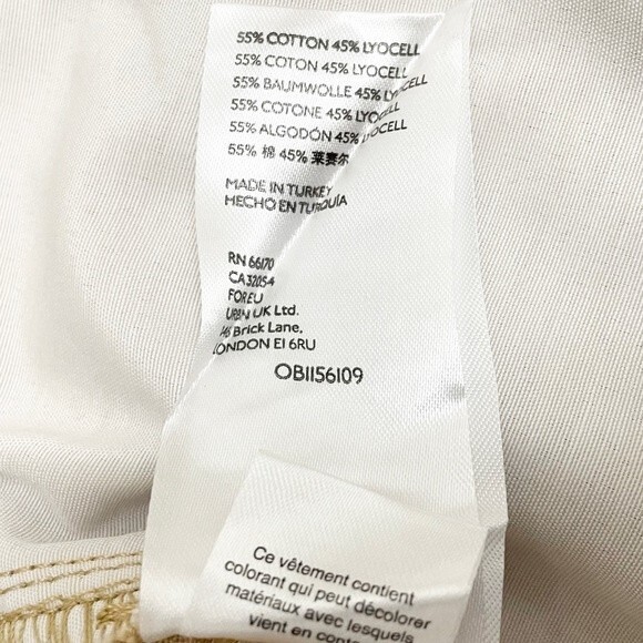 NWT Free People Printed Dogtown High Waist Shorts Cheetah Black Tan Size 29 NEW - Picture 14 of 16